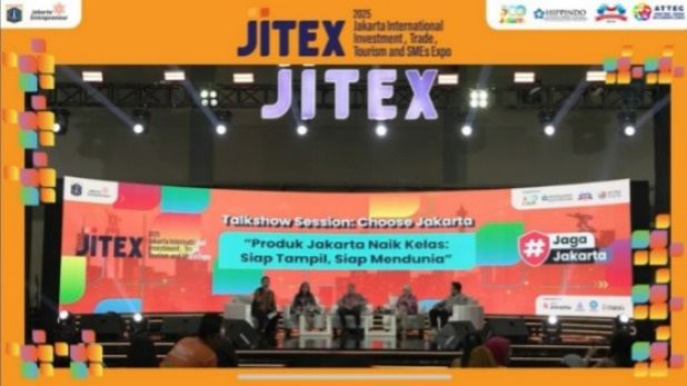 Choose Jakarta Hadirkan Talkshow Karya Jakarta Menuju Panggung Dunia di JITEX 2025